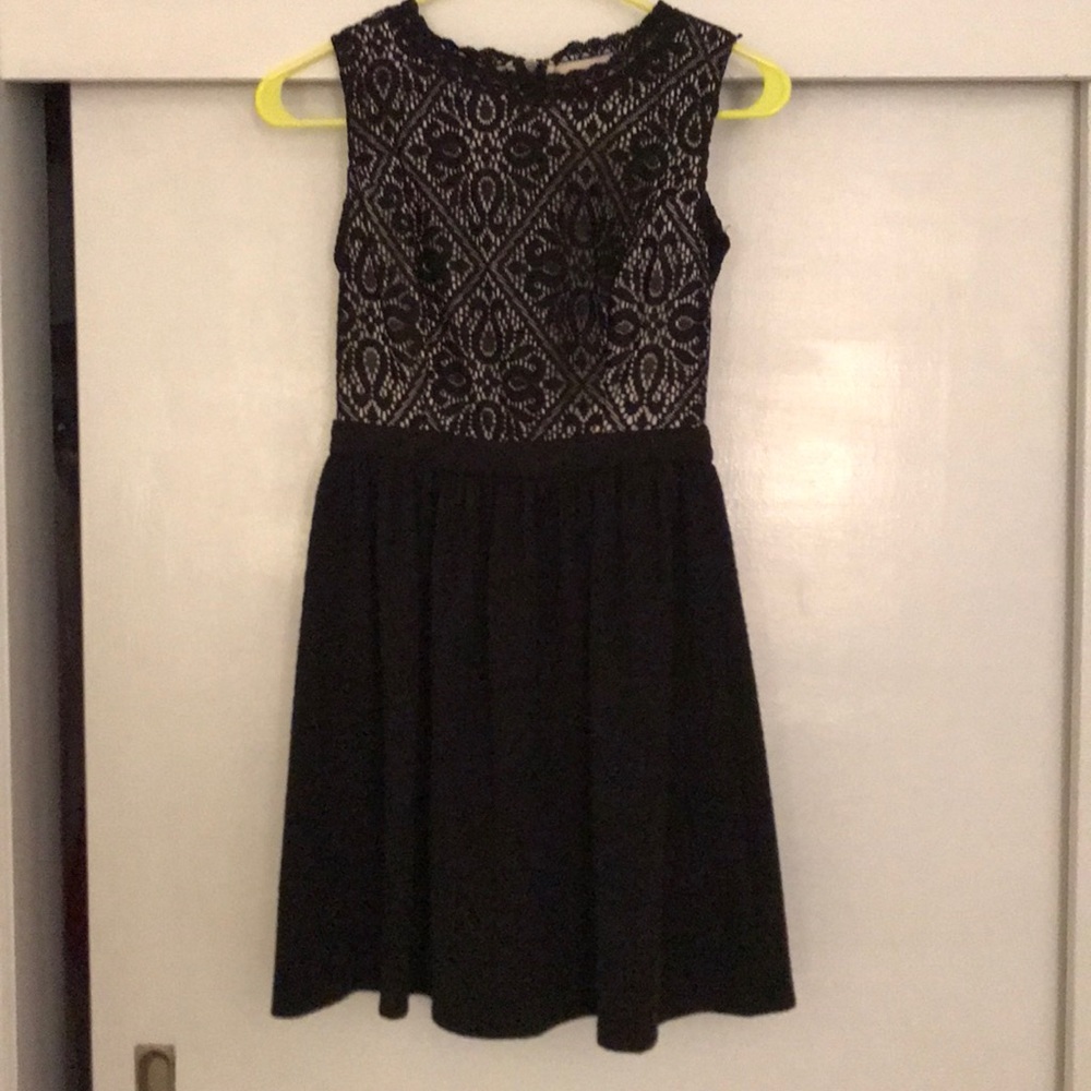 Target -Xhilaration black lace dress